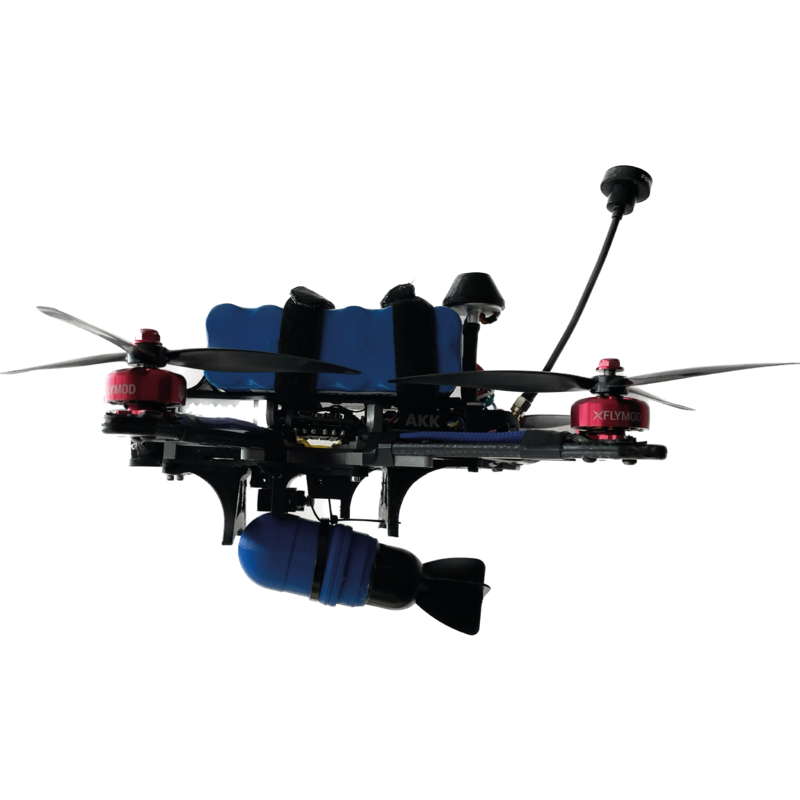 Безпілотний літальний апарат мультироторного типу (FPV) ТОВ "ДРОН СПЕЙС" (ДРОНАРНЯ) БАНДЕРИК-С